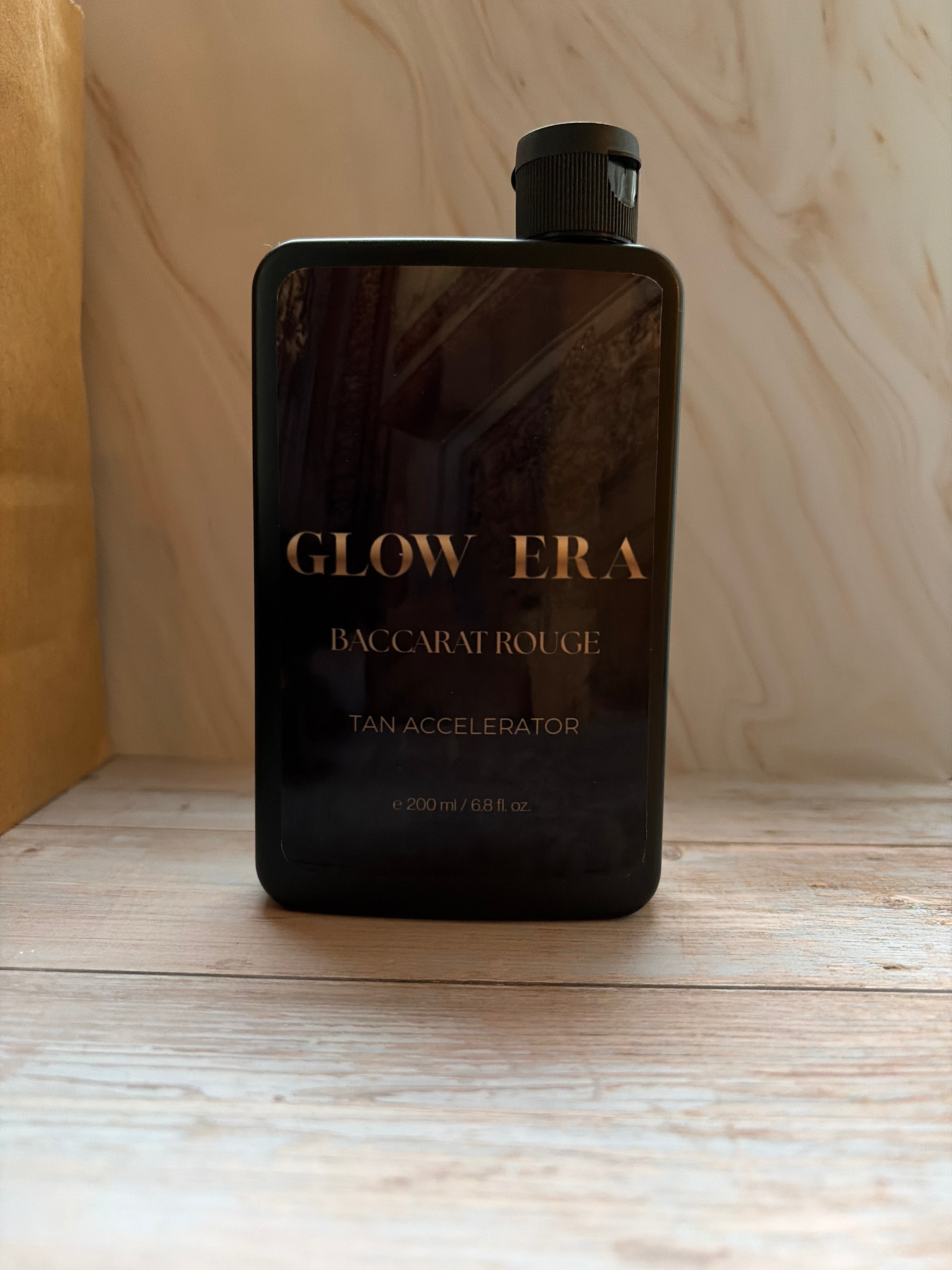 Glow Era Baccarat Rouge Tan Accelerator 200ml