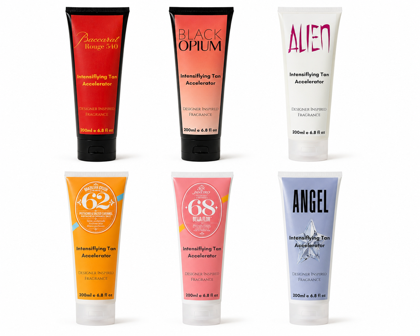 Designer Inspired Tanning Accelerators 200ml